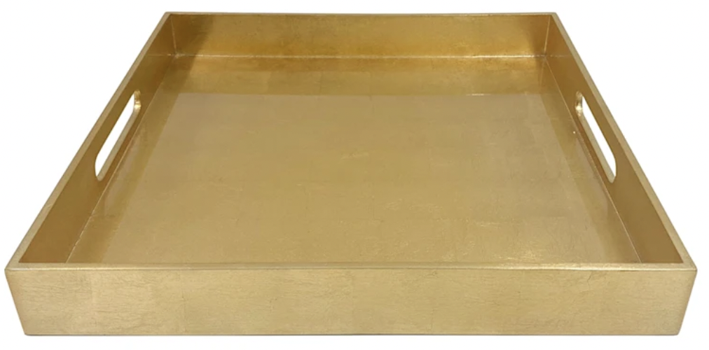 Gold Square Tray