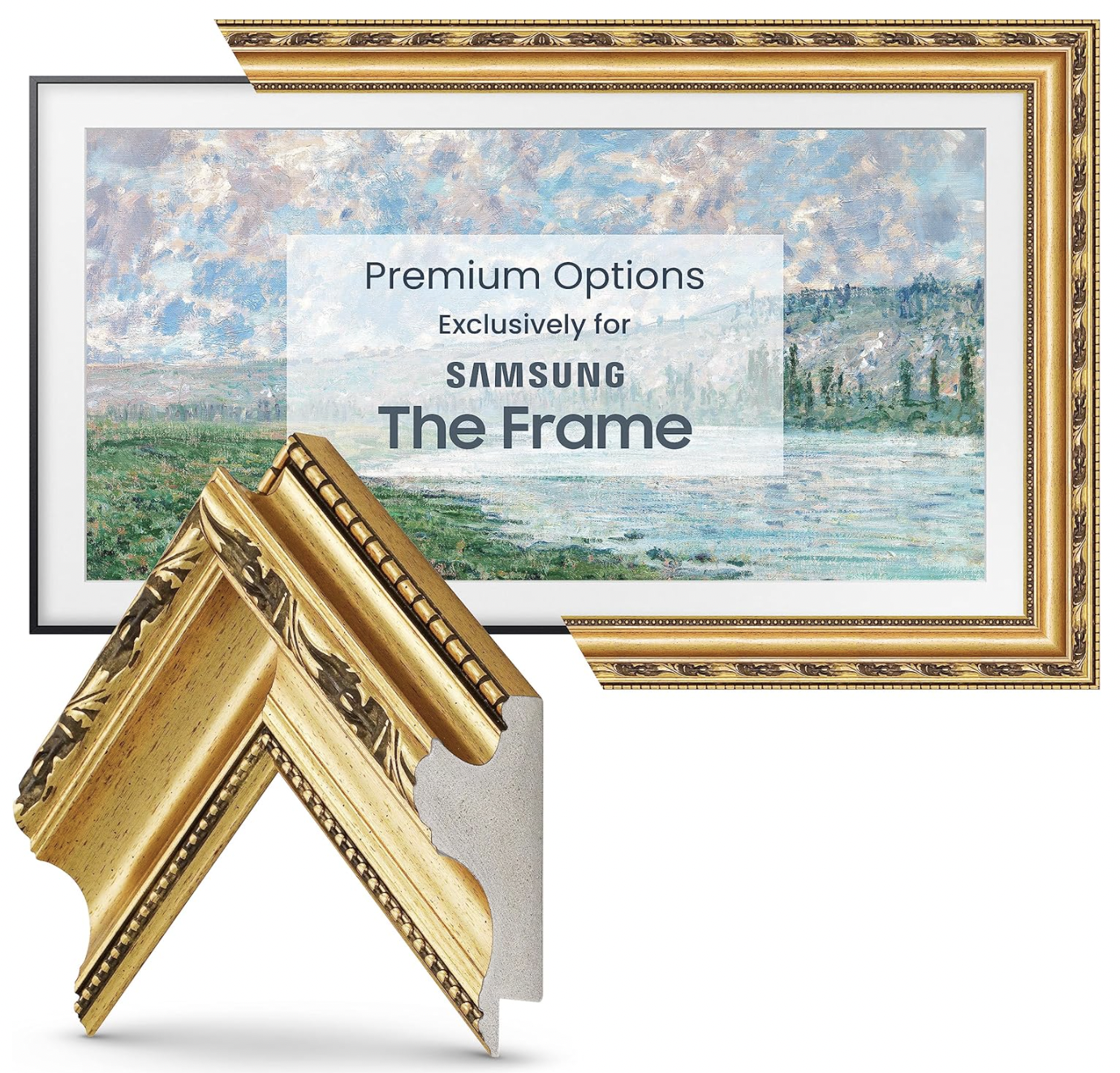 Ornate Gold Frame for TV