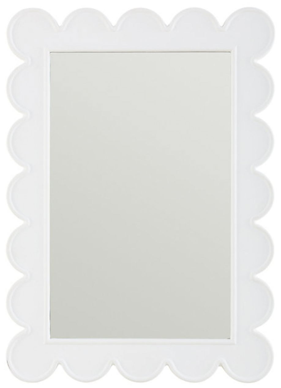 Scallop Wall Mirror