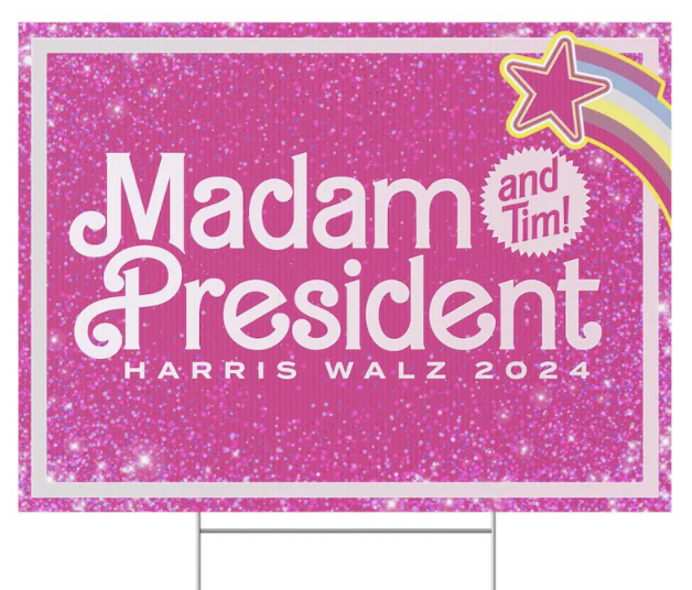 Harris/Walz Yard Sign