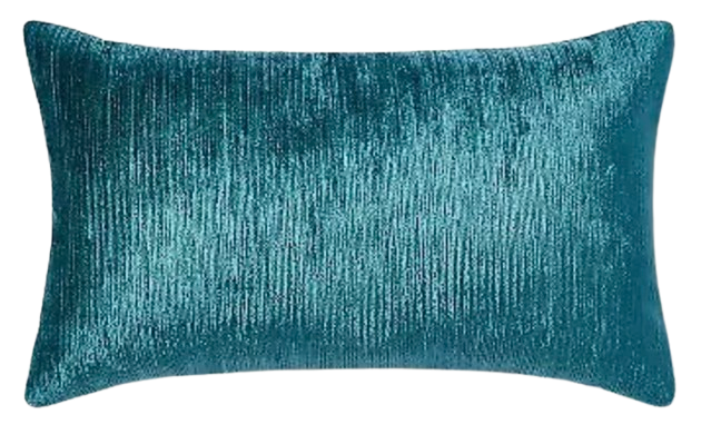 Teal Lumbar Pillow