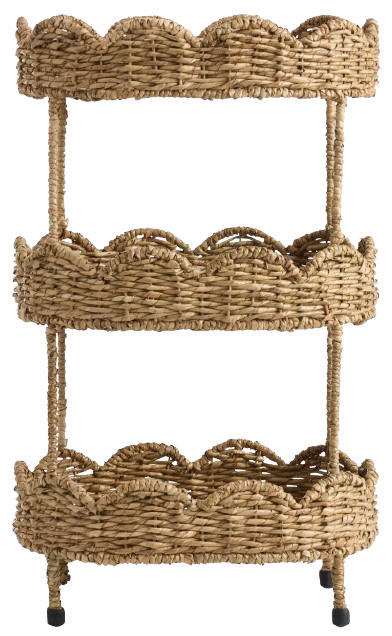 Scalloped Basket Tower